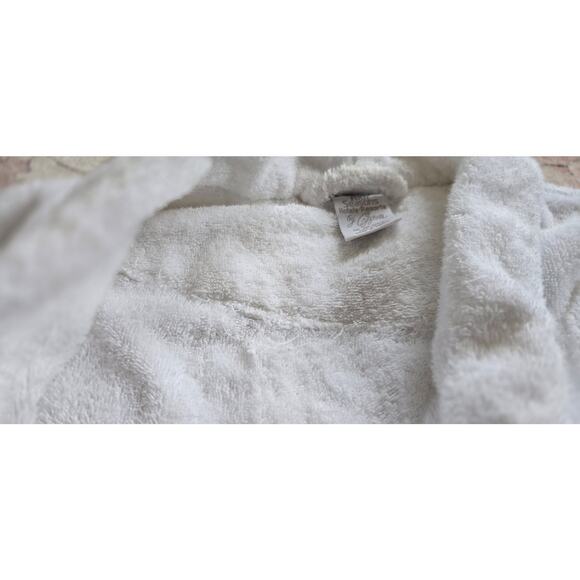 Rare Vintage Four Seasons By George  Turkish Bathrobe  w/ The Ritz Carlton Logo - Picture 9 of 12